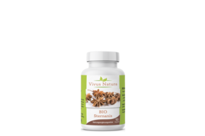 Sie sehen eine Packung Bio Sternanis Kapseln, Produktbild: 01 Bio Sternanis Kapseln, A-Nr.: 5758902 - 01