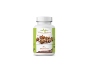 Sie sehen eine Packung Bio Sternanis Kapseln, Produktbild: 01 Bio Sternanis Kapseln, A-Nr.: 5758919 - 01