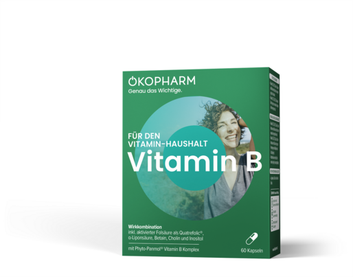 Ökopharm® Wirkkombination für den Vitamin-Haushalt Vitamin B Kapseln 60ST, A-Nr.: 4099248 - 01