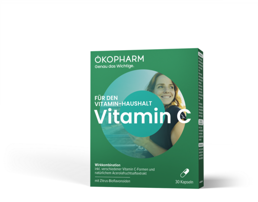 Ökopharm44® Wirkkombination für den Vitamin-Haushalt Vitamin C Kapseln 30ST, A-Nr.: 4148490 - 01