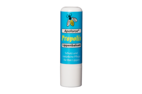Sie sehen eine Packung Apoforce® Propolis Lippenbalsam, Produktbild: 01 Apoforce® Propolis Lippenbalsam, A-Nr.: 2602826 - 01