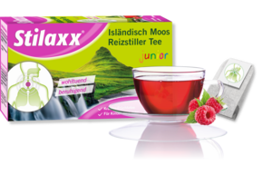Sie sehen eine Packung Stilaxx® Reizstiller Tee junior für Kinder, Produktbild: 01 Stilaxx® Reizstiller Tee junior für Kinder, A-Nr.: 4829913 - 01