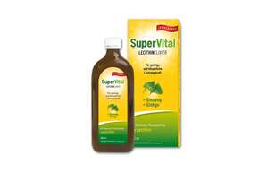 Sie sehen eine Packung SuperVital® Lecithin Elixier, Produktbild: 01 SuperVital® Lecithin Elixier, A-Nr.: 4404065 - 01