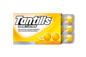 Sie sehen eine Packung Tantills® Halspastillen HoneyLemon, Produktbild: 01 Tantills® Halspastillen HoneyLemon, A-Nr.: 5324380 - 01