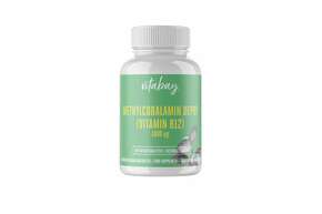 Sie sehen eine Packung Vitabay Vitamin B12 1000 mcg Methylcobalamin Lutschtabletten, Produktbild: 01 Vitabay Vitamin B12 1000 mcg Methylcobalamin Lutschtabletten, A-Nr.: 5878463 - 01