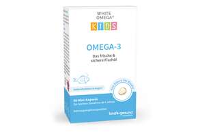 Omega-3 Kapseln für Kinder – 518 mg Fischöl mit DHA &amp;amp; EPA – zuckerfrei, A-Nr.: 5614215 - 01