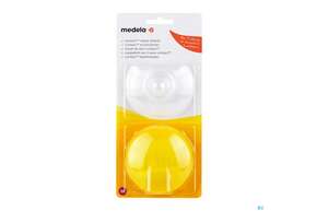 Brusthuetchen Medela Contact-brusthutchen +aufbewahrunsbox Gr M 2st, A-Nr.: 3248203 - 01