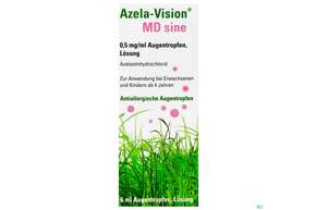 Azela-vision Md Sine Augentropfen 0,5mg/ml 6ml, A-Nr.: 4965705 - 01