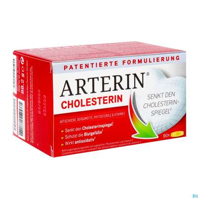 Arterin Tabl Cholesterin Bergamotte Pflanzliche Alternativ Lipidmanagm 90st, A-Nr.: 5182371 - 02