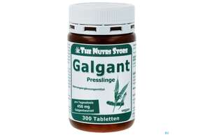 Sie sehen eine Packung Galgant Tabl 75mg 300st, Produktbild: 01 Galgant Tabl 75mg 300st, A-Nr.: 3204275 - 01