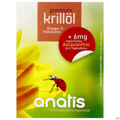 Krill Oel/premium Kapseln Anatis +astaxanthin 100st, A-Nr.: 4314557 - 01