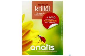 Krill Oel/premium Kapseln Anatis +astaxanthin 100st, A-Nr.: 4314557 - 01