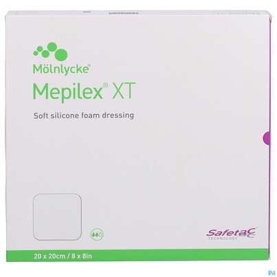 Wundverband Mepilex/xt Silikon 20x20cm 5st, A-Nr.: 4301626 - 01