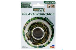 Buddycare Pflasterbandage Med Latexfrei Flexibel Kohaesiv 5cmx 4,5m Camou Gruen 1st, A-Nr.: 5289436 - 01