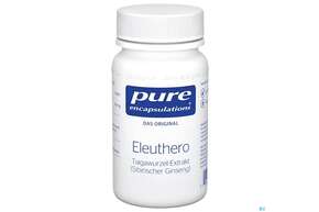 Sie sehen eine Packung Pure Encapsulations Eleuthero 60 Kapseln, Produktbild: 01 Pure Encapsulations Eleuthero 60 Kapseln, A-Nr.: 2383092 - 01