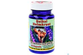 Sie sehen eine Packung Baikal Helmkraut Kapseln 60st, Produktbild: 01 Baikal Helmkraut Kapseln 60st, A-Nr.: 4039559 - 01