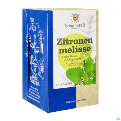 Sonnentor Tee/bio Zitronenmelisse Doppelkammmerbtl 02562 18st, A-Nr.: 5048336 - 05