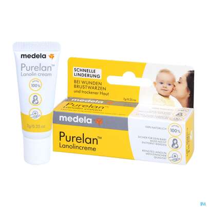 Medela Pure Lan Brustwarzencreme 7g, A-Nr.: 2048643 - 12