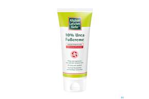 Sie sehen eine Packung Allgäuer Latschenkiefer Fußpflege Lipidcreme 10% Urea 100ml, Produktbild: 01 Allgäuer Latschenkiefer Fußpflege Lipidcreme 10% Urea 100ml, A-Nr.: 3698389 - 01