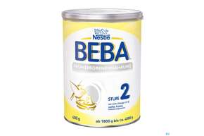 Sie sehen eine Packung Beba Fruehgeborenennahrung Stufe 2 12554 400g, Produktbild: 01 Beba Fruehgeborenennahrung Stufe 2 12554 400g, A-Nr.: 3435810 - 01