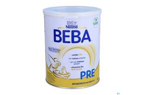 Sie sehen eine Packung Beba Pre Von Geburt An 12573920 800g, Produktbild: 01 Beba Pre Von Geburt An 12573920 800g, A-Nr.: 2680921 - 01