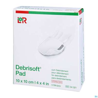 Debrisoft Pad 10x 10cm 5st, A-Nr.: 4611953 - 02