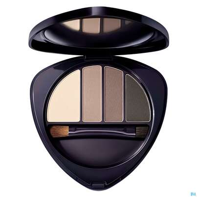 Sie sehen eine Packung Dr. Hauschka Eye & Brow Palette Stone 5,3g, Produktbild: 11 Dr. Hauschka Eye & Brow Palette Stone 5,3g, A-Nr.: 4592380 - 11