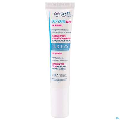 Sie sehen eine Packung Ducray Dexyane Med Creme Augenlid Neu 15ml, Produktbild: 07 Ducray Dexyane Med Creme Augenlid Neu 15ml, A-Nr.: 5659703 - 07