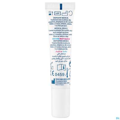 Sie sehen eine Packung Ducray Dexyane Med Creme Augenlid Neu 15ml, Produktbild: 08 Ducray Dexyane Med Creme Augenlid Neu 15ml, A-Nr.: 5659703 - 08