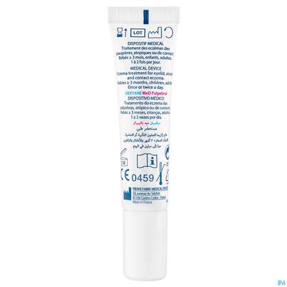 Sie sehen eine Packung Ducray Dexyane Med Creme Augenlid Neu 15ml, Produktbild: 09 Ducray Dexyane Med Creme Augenlid Neu 15ml, A-Nr.: 5659703 - 09