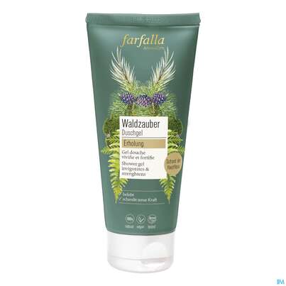 Sie sehen eine Packung Farfalla Waldbzauber Duschgel 200ml, Produktbild: 01 Farfalla Waldbzauber Duschgel 200ml, A-Nr.: 5344365 - 01