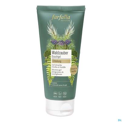 Sie sehen eine Packung Farfalla Waldbzauber Duschgel 200ml, Produktbild: 02 Farfalla Waldbzauber Duschgel 200ml, A-Nr.: 5344365 - 02