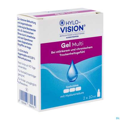 Augentropfen Hylo-vision Gel Multi 10ml 2st, A-Nr.: 4299303 - 02