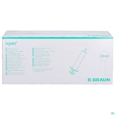 Injektionsspritzen U.zubeh. Einmalspritzen Braun Injekt 20ml 100st, A-Nr.: 2692580 - 01