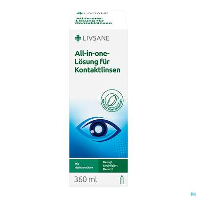 Kontaktlinsen-pflegemittel Livsane All-in-one-lösung 360ml, A-Nr.: 5706207 - 01