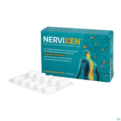 Nervixen Tabl 600mg Pea 50000 20st, A-Nr.: 5475541 - 03