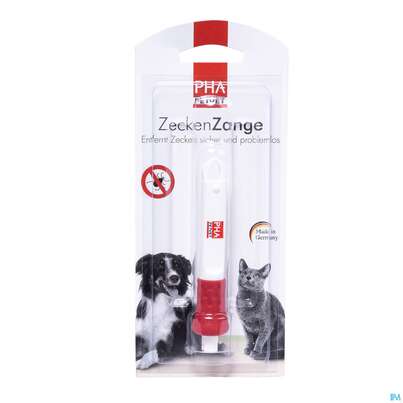 Sie sehen eine Packung Veterinaerprodukte Pha Zeckenzange F Hund +katz 1st, Produktbild: 03 Veterinaerprodukte Pha Zeckenzange F Hund +katz 1st, A-Nr.: 4234812 - 03