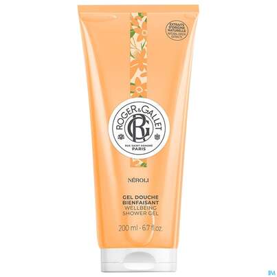 Sie sehen eine Packung Roger&gallet NÉroli Wohlfühl-duschgel 200ml, Produktbild: 06 Roger&gallet NÉroli Wohlfühl-duschgel 200ml, A-Nr.: 5669050 - 06