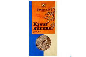Sie sehen eine Packung Sonnentor Bio Kreuzkuemmel Ganz 00732 40g, Produktbild: 01 Sonnentor Bio Kreuzkuemmel Ganz 00732 40g, A-Nr.: 3740186 - 01