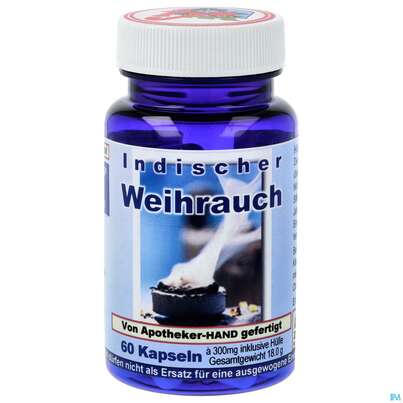 Weihrauch Kapseln Indische -dreif 60st, A-Nr.: 3396659 - 01