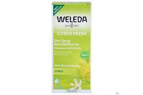 Sie sehen eine Packung Weleda Citrus 24h Deodorant Nachfuellflasche 200ml, Produktbild: 01 Weleda Citrus 24h Deodorant Nachfuellflasche 200ml, A-Nr.: 1614833 - 01