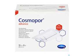 Wundverband Cosmopor/advance 10x 8cm 25st, A-Nr.: 3796784 - 01