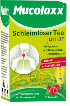 Mucolaxx® Schleimlöser Tee junior für Kinder, A-Nr.: 5804708 - 01