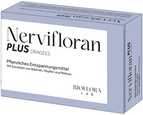 Nervifloran plus mit Hopfen, Melisse und Baldrian Bioflora, A-Nr.: 3481709 - 01