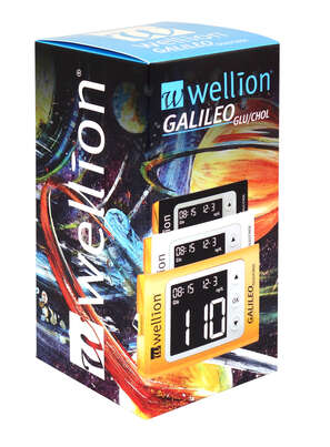 WELL10-03CW Wellion GALILEO GLU/CHOL Blutzuckermessgerät weiß, A-Nr.: 4553500 - 01