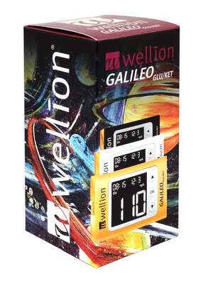 Wellion GALILEO GLU/KET Set weiß, A-Nr.: 4553569 - 01