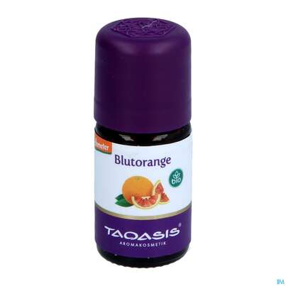Sie sehen eine Packung Aetherische Oele Taoasis Bio/demeter Blutorange 5ml, Produktbild: 03 Aetherische Oele Taoasis Bio/demeter Blutorange 5ml, A-Nr.: 5384459 - 03