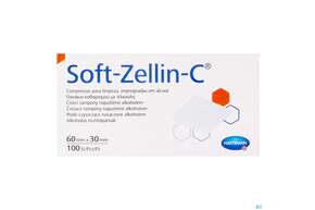 Alkoholtupfer Soft-zellin C 100st, A-Nr.: 5340976 - 01