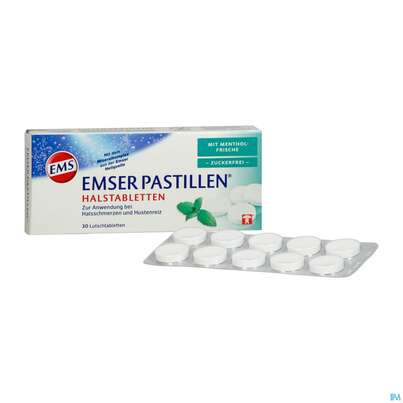 Emser Pastillen Zuckerfrei +minzfrische 30st, A-Nr.: 4371236 - 04