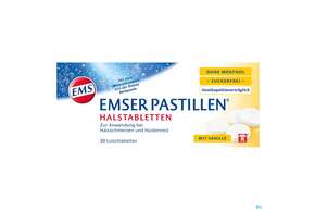 Emser Pastillen Zuckerfrei +vanille (o.menthol) 30st, A-Nr.: 4371265 - 01